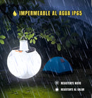 (MEGA OFERTA 2X1) Focos Led Solar Portatil Plegable Inteligente.