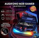 AudÍfonos M28 Gamer TWS + Obsequio Dedales Gamer de Fibra de Plata