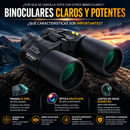 Binoculares Profesionales SANCI SC-W5104 10x50 | Alcanze 2500 Metros.
