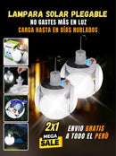 (MEGA OFERTA 2X1) Focos Led Solar Portatil Plegable Inteligente.