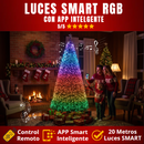 Luces Navideñas SMART RGB Con APP Inteligente Navideñas
