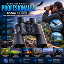 Binoculares Profesionales SANCI 10x50 |Visión Nítida de Largo Alcance
