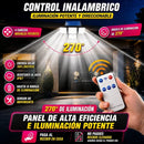 Lampara Solar Inteligente de 4 Cabezas Direcionables
