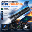 Linterna Profesional LIDIMI LD-L1516A 120W ALCANZE EXTREMO de 5000 m