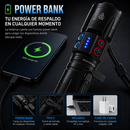 Linterna Táctica LIDIMI 1540A De Alcanze 4,000M | Batería 15,000 mAh