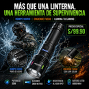 Linterna Ultra Potente LIDMI 1512A con Función de Encender Fuego - Alcanze 3800 m