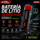 Batería 381350 Litio 29 800mAh Recargable 3.7V | Alta Duración para Linternas LED