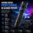 Linterna Táctica LIDIMI 1540A De Alcanze 4,000M | Batería 15,000 mAh