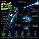 Linterna Super Luminosa Premium de Supervivencia Martillo con Zoom Telescopico