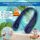 (OFERTA 2X1) Ventilador de Cuello Portatil +Obsequio Ventilador de Mano