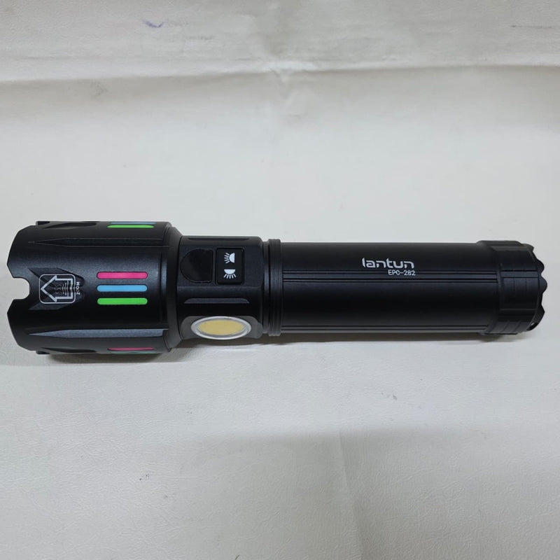 Linterna Táctica XL Ultra Potente EPC-282 – Alcance de 3800 m y Zoom Telescópico