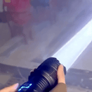 Linterna LED Super Luminosa con Zoom Telescópico de Hasta 3800 Metros Alcanze.