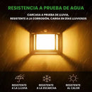 (OFERTA 2X1) Lampara 2 Focos de Exterior Solar Inteligente