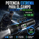 Linterna LIDIMI 1558A Ultra Potente con Mango Ergonomico – Alcanze 4000 Metros