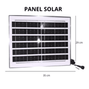 REFLECTOR SOLAR CUBULL 100W CON CABLE DE 3 METROS Y 10 HORAS DE DURACION