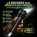 Linterna Ultra Potente LIDMI con Función de Encender Fuego - Alcanze 3800 m