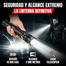 Linterna de Seguridad Profesional – Visión Larga Distancia 3 800 m