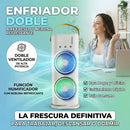 Ventilador Humificador de 2 Ventiladores – Enfriamiento Rápido