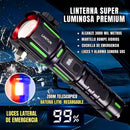 Linterna Super Luminosa Premium de Supervivencia Martillo con Zoom Telescopico
